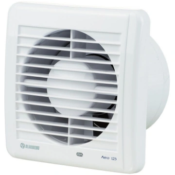 Ventilators AERO 125H ar pretvārstu, taimeri un mi