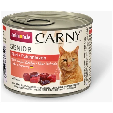 Animonda Carny Cat Senior liellops, tītara sirds 2