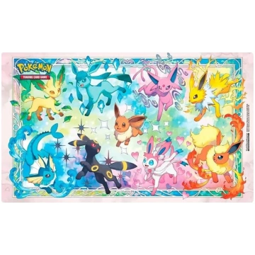 Saderīgs ar Pokemon Eeveelutions Evoli TCG spēļu p
