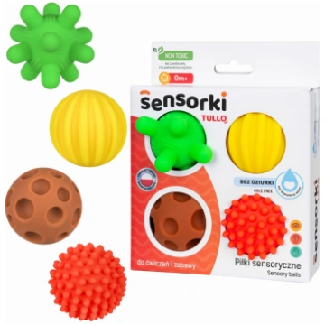 Sensoro Bumbiņu Komplekts 4 gab. - Tullo OWTU495