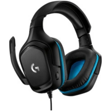HEADSET GAMING G432/BLACK 981-000770 LOGITECH