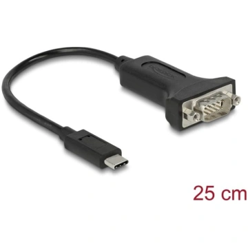 Delock Adapter USB Type-C™ to 1 x Serial RS-232 D-