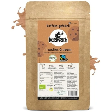 koawach kakao pulveris "Cookies & Cream" dzērienu 