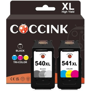 COCCINK 540 XL 541 XL daudzpakešu printeru kasetne