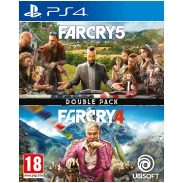 PS4 Far Cry 4 + Far Cry 5 Double Pack
