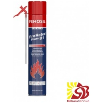 *Karstumizturīgās putas PENOSIL FireRated Foam 750