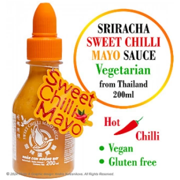 FLYING GOOSE Sriracha Vegetarian Sweet Chilli Mayo