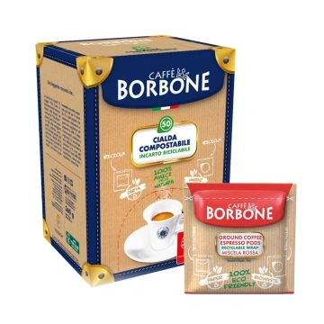 50 Cialde Caffè Borbone Miscela Rossa MarketCaffe.