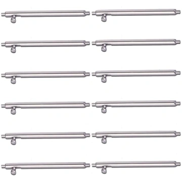 Rluobo Pack of 12 Quick Change Spring Bars, nerūsē