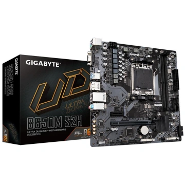 Mainboard|GIGABYTE|AMD B650|SAM5|Micro-ATX|Memory 