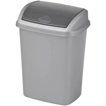 Atkritumu spainis Dominik 10L 20x25x36cm sudraba 0