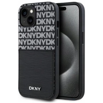 DKNY Tylny pokrowiec PU Leather Repeat Pattern Car