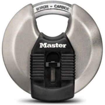 Master Lock Padlock 2-Disc Stainless Steel (70mm) 