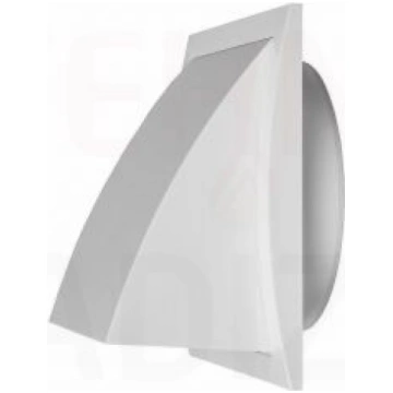 EUROPLAST ventilācijas reste plastmasas, 190x190mm
