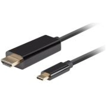 USB-C to HDMI Kabelis, 1m 4K/60Hz, melns CA-CMHD-1