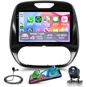 4G + 128G Android auto radio priekš Renault Captur