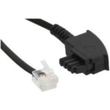 InLine InLine® ADSL splitter cable, TAE-F to 6P2C 
