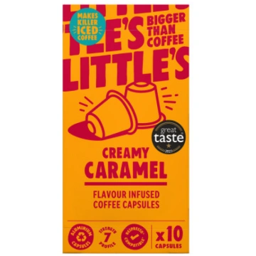 Little"s Creamy Caramel aromatizētas kafijas kapsu