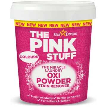 Pink Stuff pulveris traipu tīrīšanai krāsainai veļ