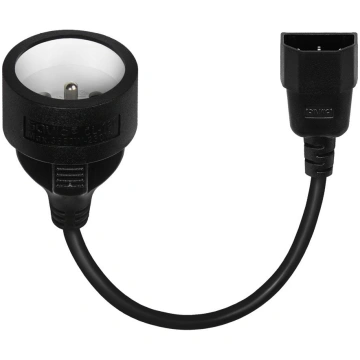 Kabelis-Pāreja Savio Power adapter kab C13 input a