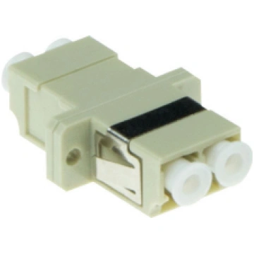 ACT Fiber optic LC duplex adapter multimode OM1/OM