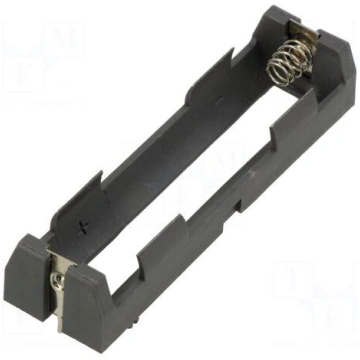 Holder | 18650 | Batt.no: 1 | PCB,THM | for PCB KE