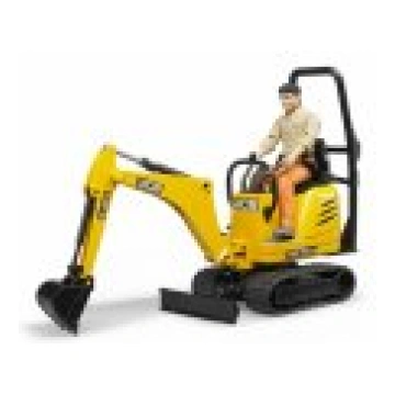 Bruder JCB Micro Excavator 8010 CTS and Man (62002