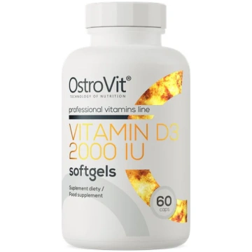 OstroVit OstroVit D3 vitamīns 2000 SV - 60 kaps