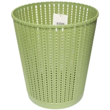 BESK Ruby 10L plastic trash bin, green 47509591195