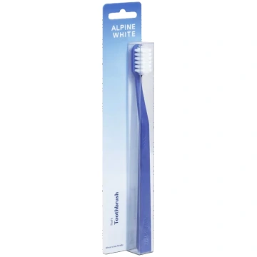 ALPINE WHITE Soft zobu birste, 1 gab