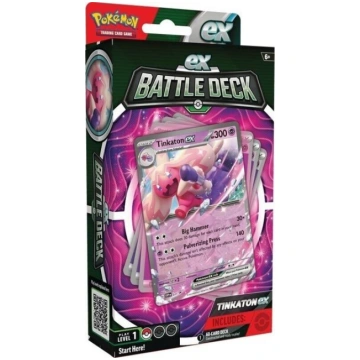 Kāršu spēle Pokemon TCG - Tinkatonex Battle Deck E