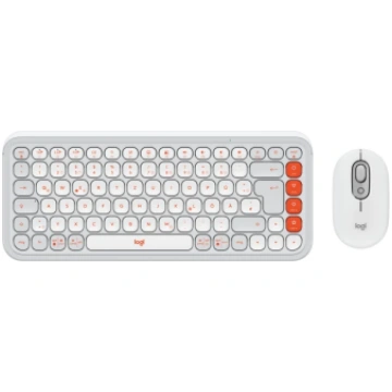 Logitech Klaviatūra + Pele Logitech POP ICON COMBO