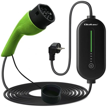 Mobile charger for EV cars, Type2, 3.5kW, 5m QOLTE
