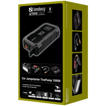 Car Jumpstarter TirePump 10000