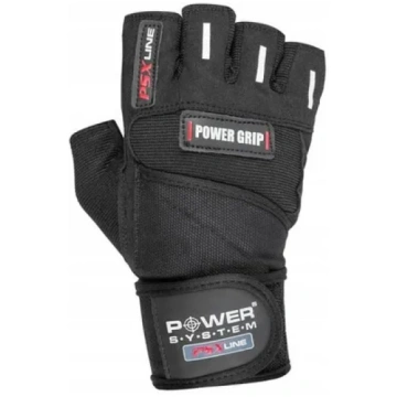 Power System Power Grip Pirštinės Black