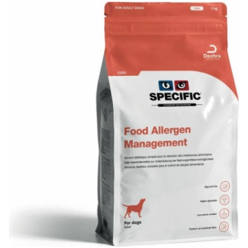 Specific CDD Food Allergy Management veterinārā su