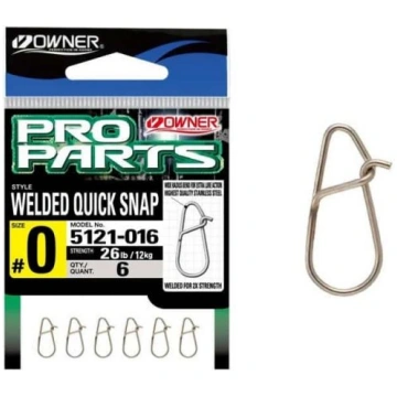 Karabīnes Owner Welded Quick Snap