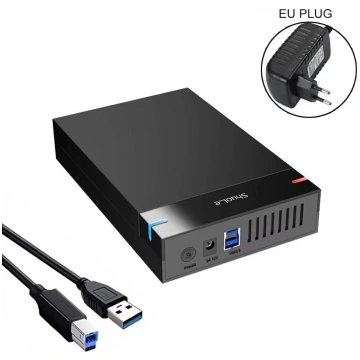2,5/3,5 collu HDD korpuss 5Gbps USB 3.0 cietā disk