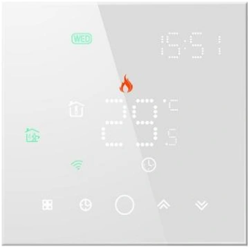 TUYA Programmable Thermostat WiFi, white HS081577