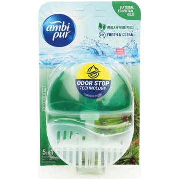Ambi Pur tualetes bloks Tea Tree & Pine, 55 ml