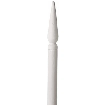 Koka karoga kāts balts 238cm (ar uzgali)