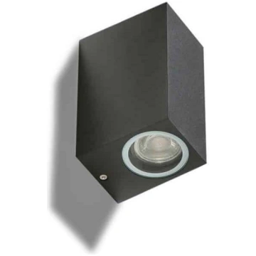 Āra sienas lampa AZzardo Rimini Square 2, 35W, GU1