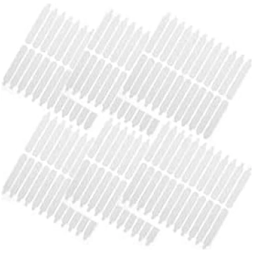 Veemoon Pack of 480 Manikīra līmlentes caurspīdīga