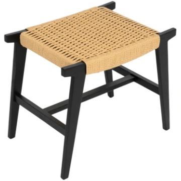 Taburete Homla Novum 739538, matēts, melna krās., 