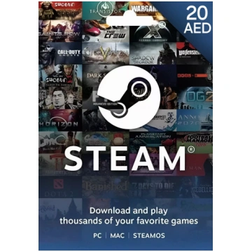 United Arab Emirates Steam 20 AED Gift Card
