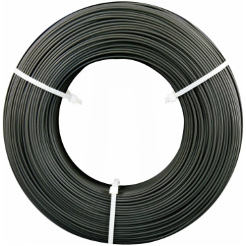 PETG filamenta Fiberlogy — melns — REF-EPET-BLACK