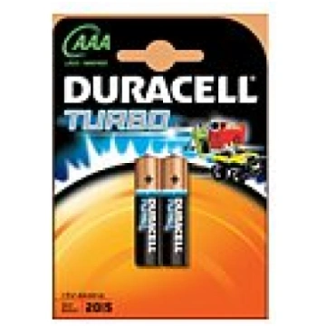 Duracell MN2400B2TURBO AAA2xLR03 Baterijas 5000394