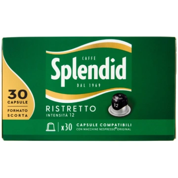 Splendid 30 Capsule Alluminio Comp. Nespresso Rist
