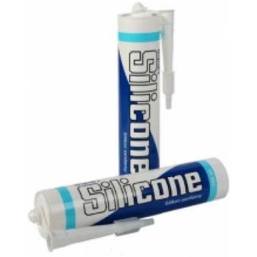 Sanitārais silikons 300ml balts, Unipak