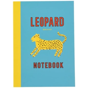 A6 notebook - Leopard Bookshop